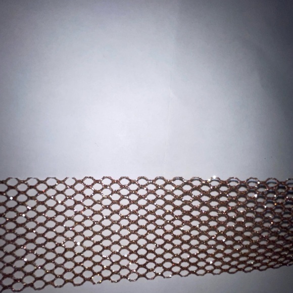 NEW Glittery Rose Gold Decorative Ribbon - Picture 7 of 8